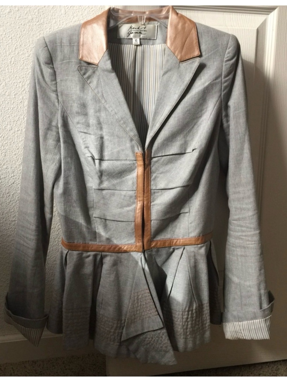 Mark and James Peplum Jacket